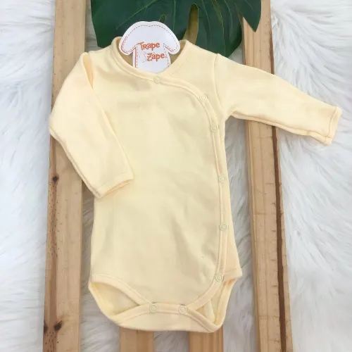 Body Kimono M/L - Amarelo Liso