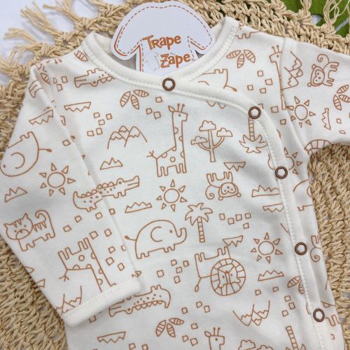 Body Kimono M/L Safari - Ferrugem
