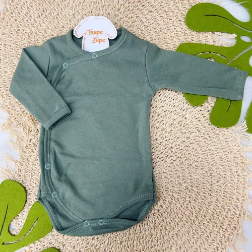Body Kimono M/L - Verde Militar Liso