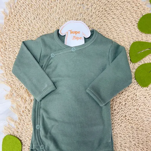 Body Kimono M/L - Verde Militar Liso