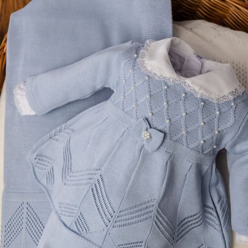  Saída de maternidade Cinderela - Azul bebê