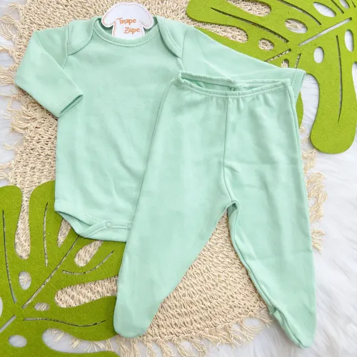 Conjunto Basic Longa - Verde Menta