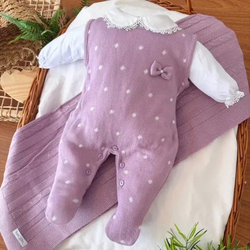  Saída de Maternidade Maria Alice Salopete - Lilás