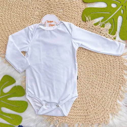 Body Térmico Manga Longa - Branco