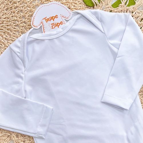 Body Térmico Manga Longa - Branco
