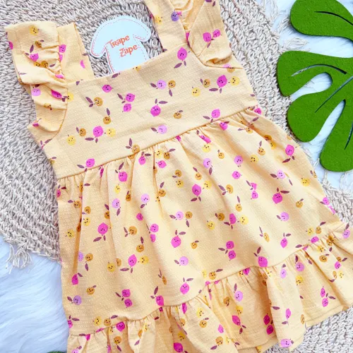 Vestido Frutinha - Amarelo