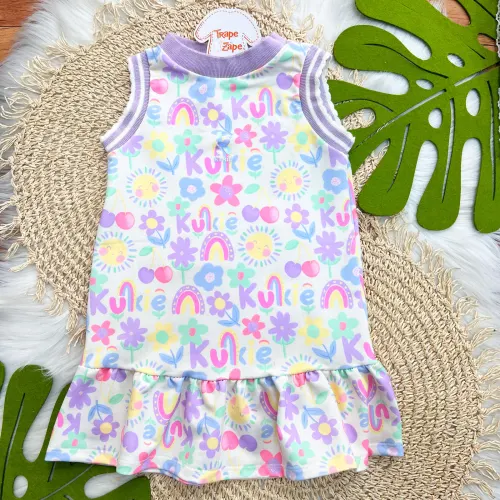 Vestido Dia Feliz - Lilás
