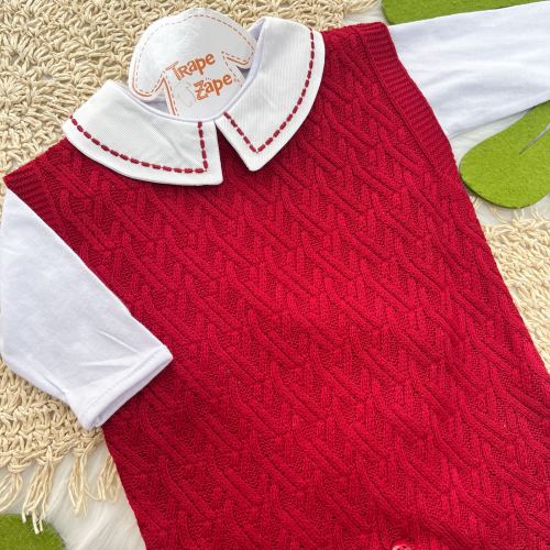 Macacão de Linha Diego - Vermelho