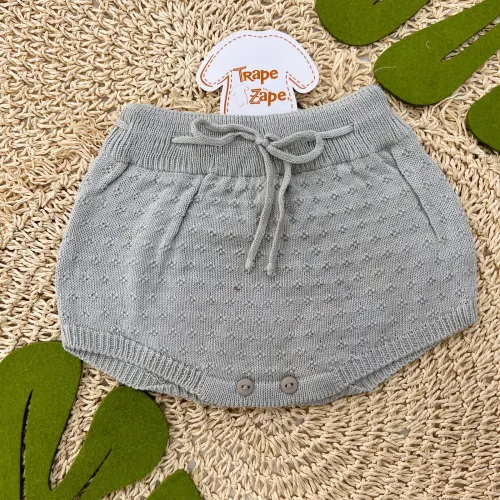 Tapa Fralda Linha Cinza