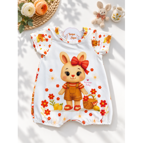 Macaquinho Coelhinha Summer Baby