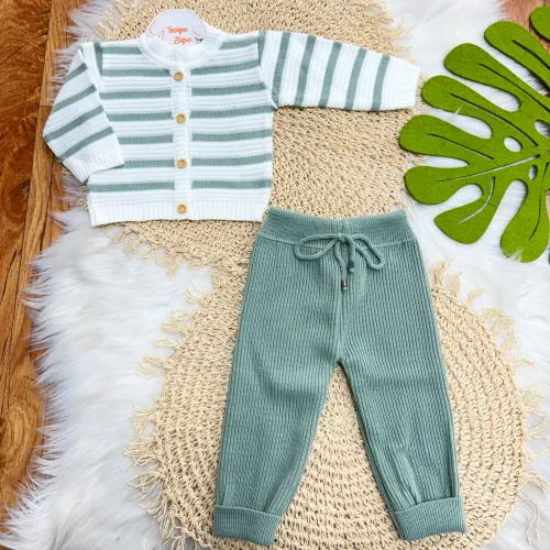 Conjunto de Linha Náutico - Verde