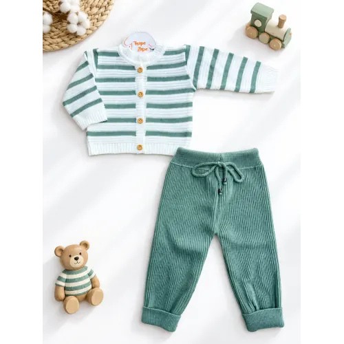 Conjunto de Linha Náutico - Verde