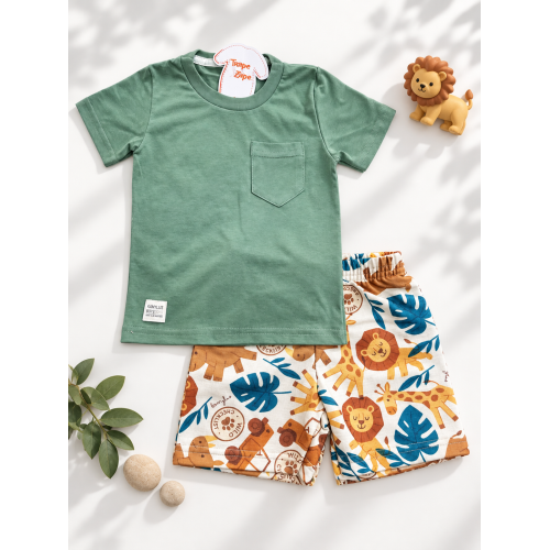 Conj Verde Selva 